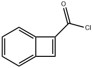 Bicyclo[4.2.0]octa-1,3,5,7-tetraene-7-carbonyl chloride (9CI) Struktur