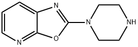 2-piperazin-1-yl[1,3]oxazolo[5,4-b]pyridine Struktur