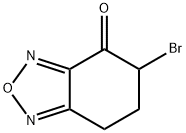 5-BROMO-4,5,6,7-TETRAHYDRO-2,1,3-BENZOXADIAZOL-4-ONE Struktur