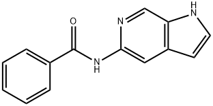 BenzaMide, N-1H-pyrrolo[2,3-c]pyridin-5-yl- Structure