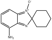 4-AMINO-2-SPIROCYCLOHEXYL-2H-BENZIMIDAZOL-1-OXIDE Struktur