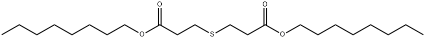 3,3'-Thiobis(propionic acid octyl) ester Struktur