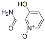 2-Pyridinecarboxamide,3-hydroxy-,1-oxide(9CI) Struktur