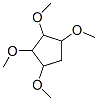 Cyclopentane, 1,2,3,4-tetramethoxy-, stereoisomer (8CI) Struktur