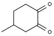 4-Methylcyclohexane-1,2-dione Struktur