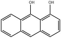 1,9-DIHYDROXYANTHRACENE Struktur