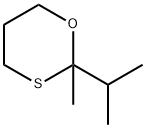 2-Isopropyl-2-methyl-1,3-oxathiane Struktur