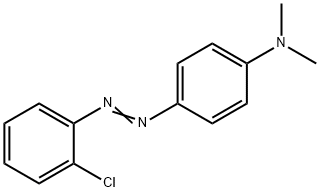 2'-CHLORO-4-DIMETHYLAMINOAZOBENZENE Struktur