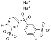 3,3'-DISULFONATED-4,4'-DIFLUOROPHENYL SULFONE, DISODIUM SALT Struktur