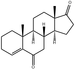 androst-4-ene-6,17-dione Struktur