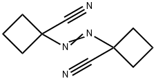 1,1'-Azobis(cyclobutanecarbonitrile) Struktur