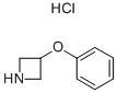 3-Phenoxy-azetidinehydrochloride Struktur