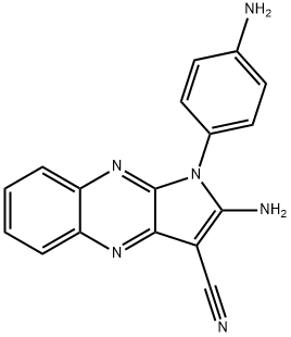 1-AMINO-1-(4-AMINOPHENYL)-1H-PYRROLO(2 Struktur