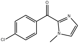 (4-CHLOROPHENYL)(1-METHYL-1H-IMIDAZOL-2-YL)METHANONE Struktur