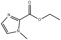 1-メチルイミダゾール-2-カルボン酸エチル 化學(xué)構(gòu)造式