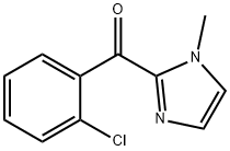 (2-CHLORO-PHENYL)-(1-METHYL-1H-IMIDAZOL-2-YL)-METHANONE Struktur