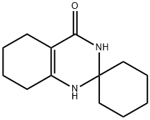 5’,6’,7’,8’-tetrahydrospiro(cyclohexane-1,2’(1’h)-quinazolin)-4’(3’h)-one Struktur