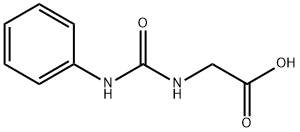 (ANILINOCARBONYL)AMINO]ACETIC ACID Struktur