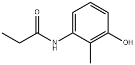 Propanamide,  N-(3-hydroxy-2-methylphenyl)- Struktur