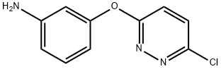 3-(6-CHLORO-3-PYRIDAZINYLOXY)PHENYLAMINE Struktur