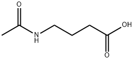 4-ACETAMIDOBUTYRIC ACID Struktur