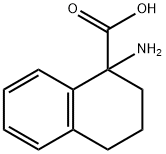 1-AMINO-1,2,3,4-TETRAHYDRO-1-NAPHTHOIC ACID Struktur