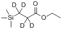 ETHYL 3-(TRIMETHYLSILYL)PROPIONATE-2,2,3 ,3-D4, 99 ATOM % D Struktur