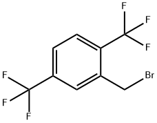 2,5-Bis(trifluoromethyl)benzyl bromide Struktur