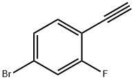 4-BROMO-1-ETHYNYL-2-FLUOROBENZENE  96 Struktur