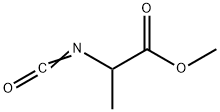 Propanoic acid, 2-isocyanato-, methyl ester (9CI) Struktur