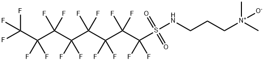 N-[3-(二甲基環(huán)氧氨基)丙基]-1,1,2,2,3,3,4,4,5,5,6,6,7,7,8,8,8-十七氟代-1-辛烷磺酰胺, 30295-51-3, 結(jié)構(gòu)式