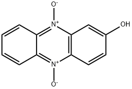 10-hydroxy-5-oxido-phenazin-2-one Struktur