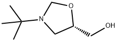 (S)-3-(1,1-dimethylethyl)oxazolidine-5-methanol  Struktur