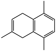 1,4,6-trimethyl-5,8-dihydronaphthalene Struktur