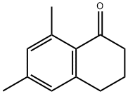 6,8-Dimethyltetralin-1-one Struktur