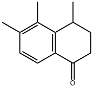 3,4-Dihydro-4,5,6-trimethylnaphthalen-1(2H)-one Struktur