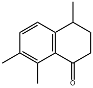 3,4-Dihydro-4,7,8-trimethylnaphthalen-1(2H)-one Struktur