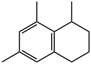 1,2,3,4-Tetrahydro-1,6,8-trimethylnaphthalene Struktur