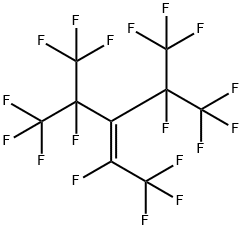 1,1,1,2,4,5,5,5-octafluoro-3-[1,2,2,2-tetrafluoro-1-(trifluoromethyl)ethyl]-4-(trifluoromethyl)pent-2-ene Struktur