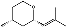 (-)-ROSE OXIDE Struktur