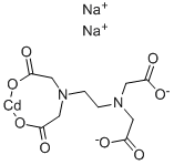 ETHYLENEDIAMINETETRAACETIC ACID DISODIUM CADMIUM SALT Struktur