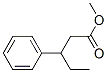 β-Ethylbenzenepropionic acid methyl ester Struktur