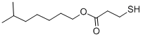 ISOOCTYL 3-MERCAPTOPROPIONATE Struktur