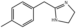 2-[(4-methylphenyl)methyl]-4,5-dihydro-1H-imidazole Struktur