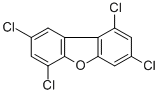 1,3,6,8-TETRACHLORODIBENZOFURAN Struktur