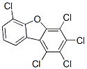 PENTACHLORODIBENZOFURAN Struktur