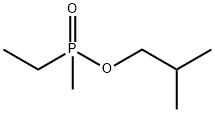 2-methylpropyl ethylmethylphosphinate Struktur