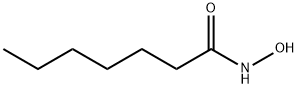 Heptanamide, N-hydroxy- Struktur