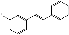 (E)-3-Fluorostilbene Struktur