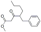 4-Benzyl-3-oxooctanoic acid methyl ester Struktur